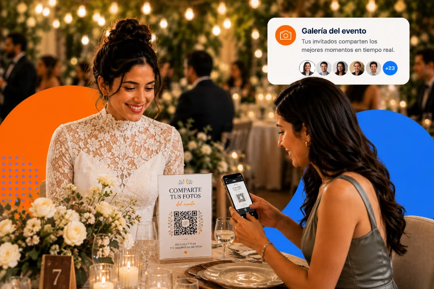La invitación blindada + página de fotos