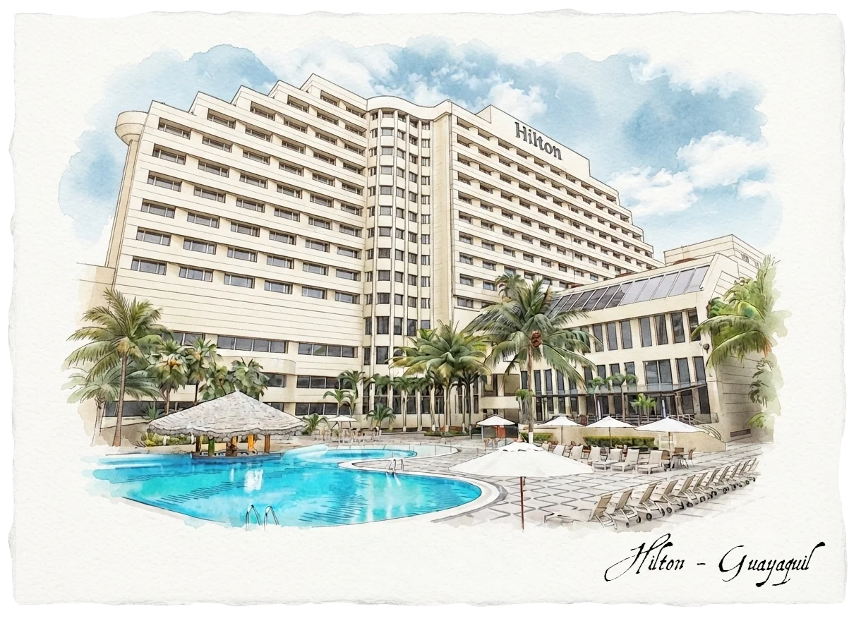 Salón Santa Cruz, Hotel Hilton Colón
