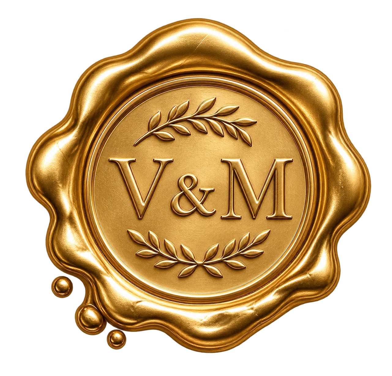 Sello de lacre V M